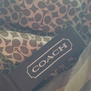 Vintage Coach Silk Scarf Square